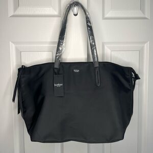 Botkier Large Nylon Tote All Black